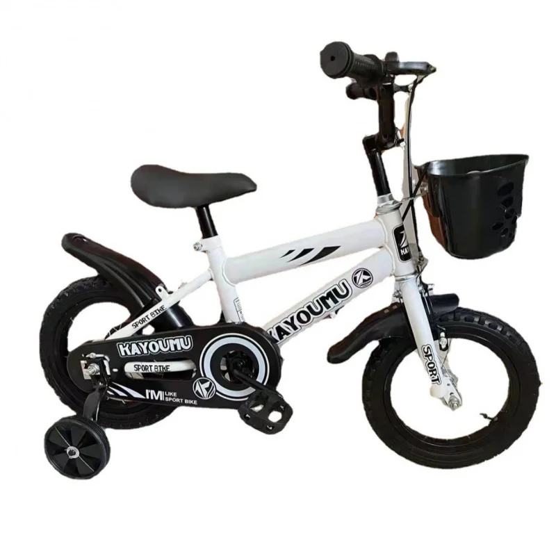Cycling Low Gear - 安全認証済み子供用自転車 2～6歳児用 ペダルバイク 屋外スポーツトレーニングサイクリング 補助輪付き バスケット付き