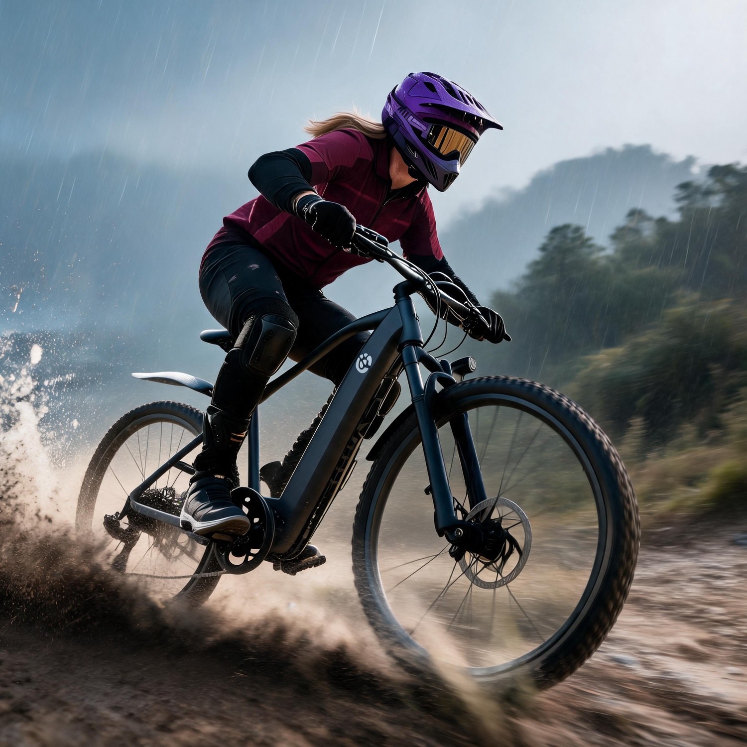 Cycling Gear Warehouse - 快適な長距離サイクリング用26インチオフロード電動自転車 500Wブラシレスモーター 最大70KM長距離走行 最高速度20MPH 30 °