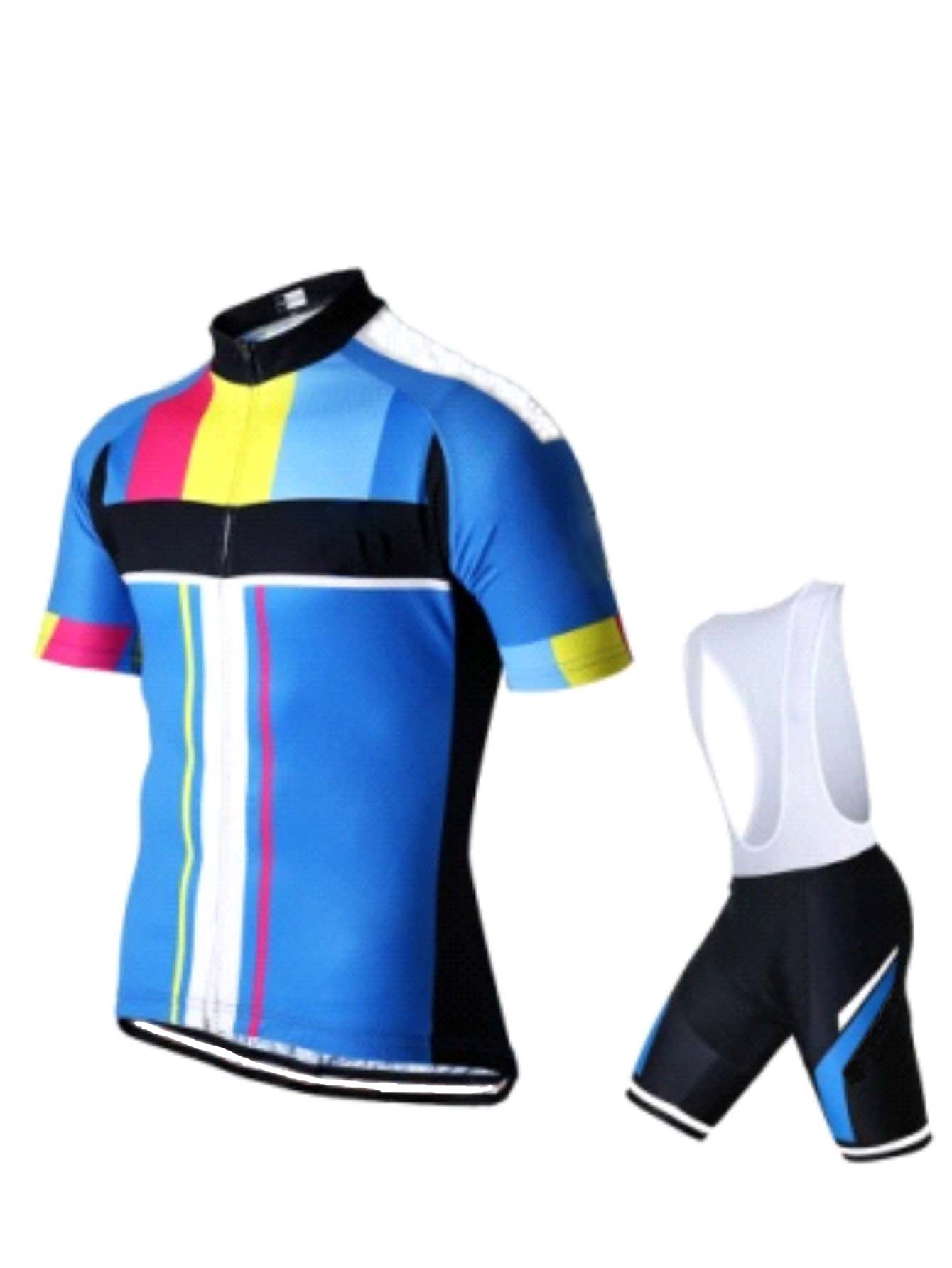 Cycling Gear Lycra - メンズ サイクリング ジャージ＆ショーツ セット、サイクリング アパレル、T シャツ、マウンテン