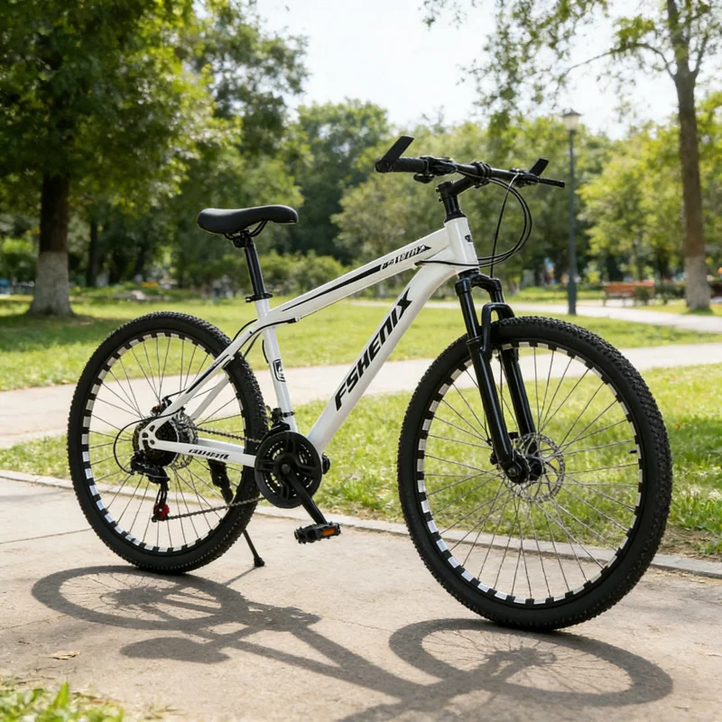 Cycling Gear For Commuting - スノーホワイト スポークホイール マウンテンバイク 24/26インチ 大人用自転車 21速