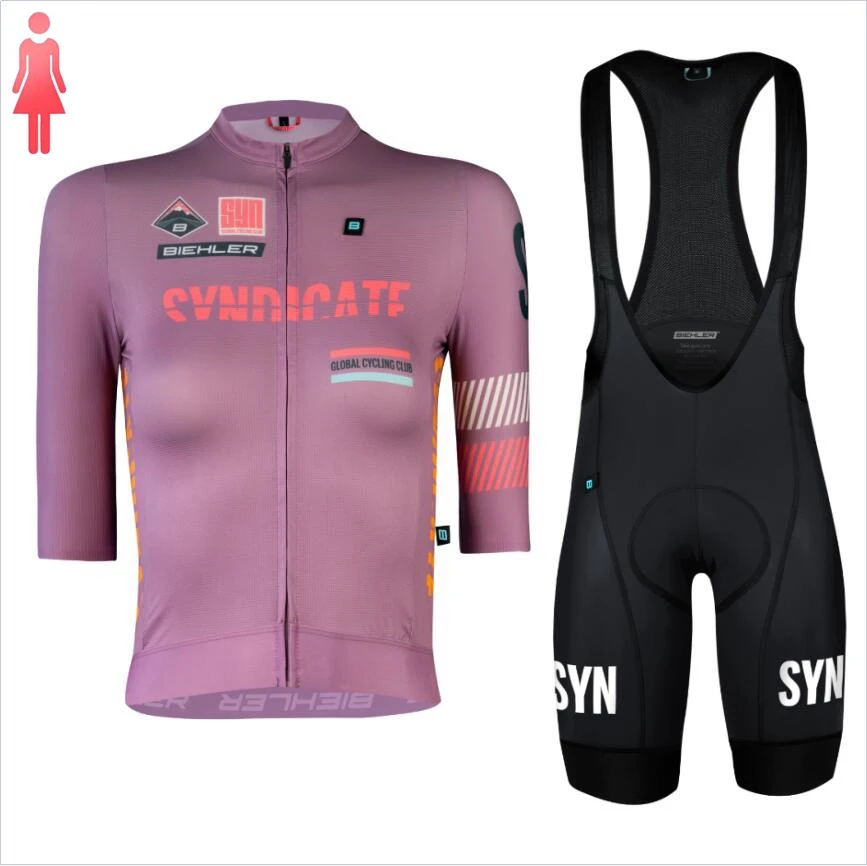 SYN パープル半袖ジャージとレッドビブショーツスリムフィッ - Cycling Gear Lycra のレビューと価格