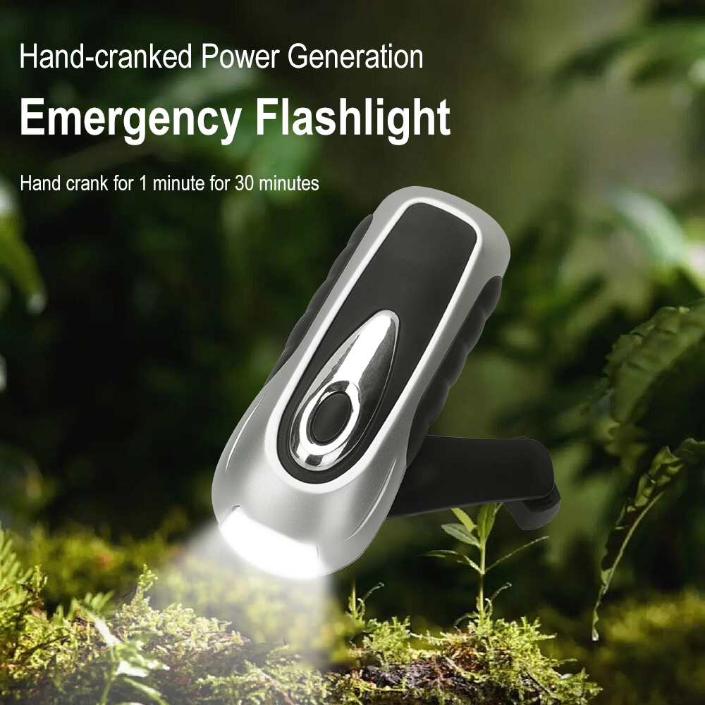 BORUIT LED 懐中電灯ハンドクランクダイナモ太陽光発 - Cycling Low Gear のレビューと価格