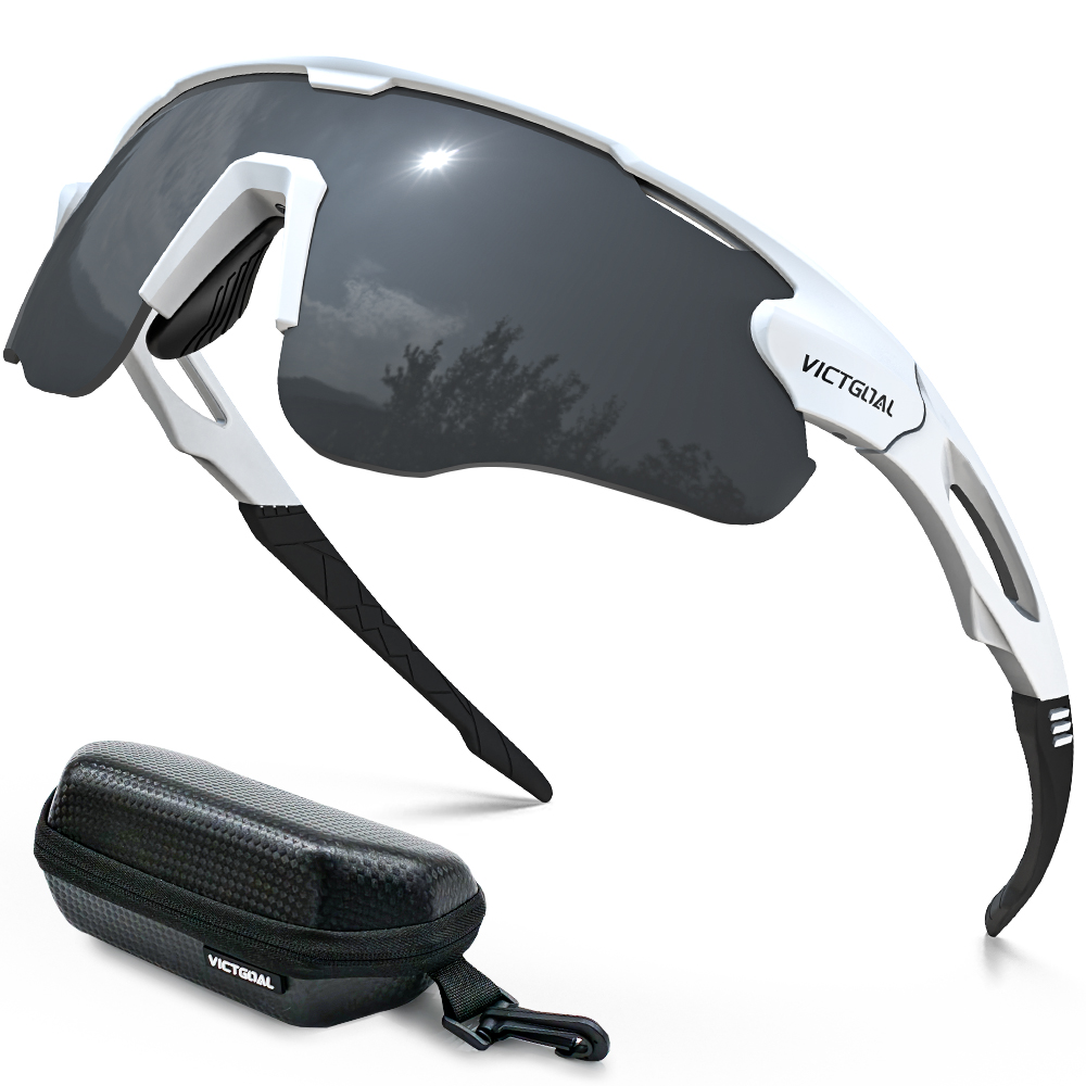 男女兼用偏光サングラス UV400保護 自転車用アイウェア  - Cycling Glasses のレビューと価格