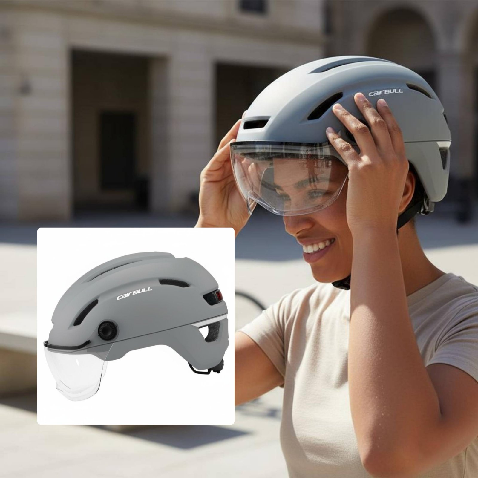 電動自転車通勤用ヘルメット NTA 8776 認定シティサイ - Cycling Gear For Commuting のレビューと価格