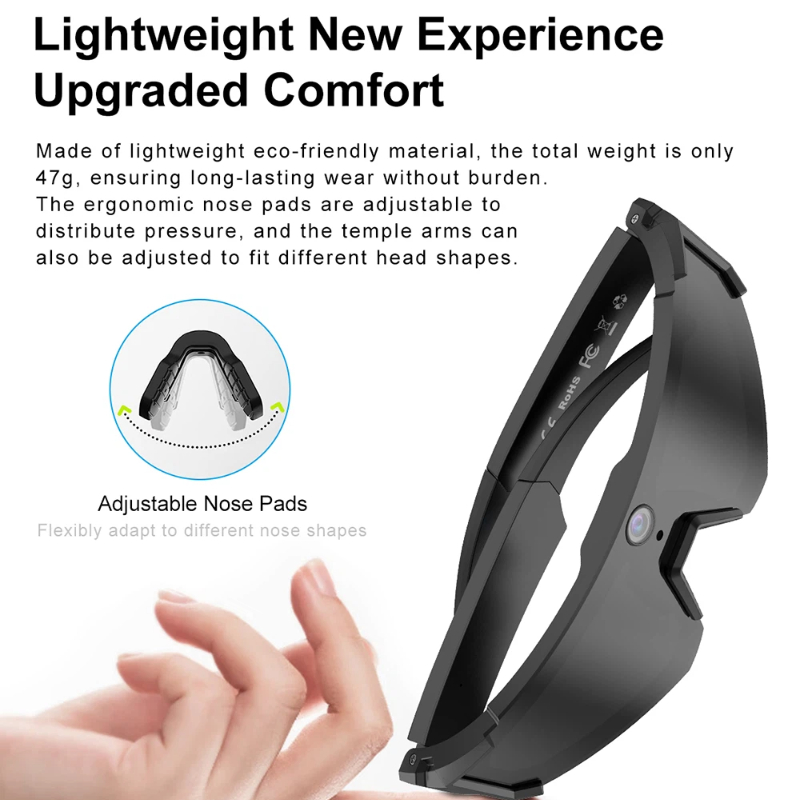 Mijia Al スマートグラス サイクリング ビデオ＆写真 - Cycling Glasses のレビューと価格