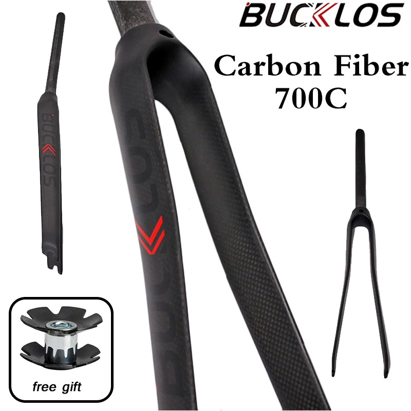 BUCKLOS 700Cロードバイクフォーク 3Kフルカーボ - Cycling Low Gear のレビューと価格
