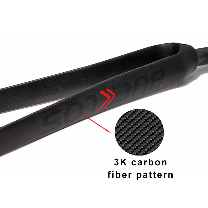 BUCKLOS 700Cロードバイクフォーク 3Kフルカーボ - Cycling Low Gear のレビューと価格