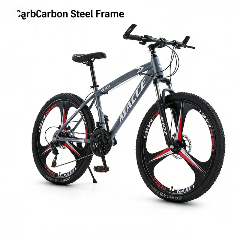 グレー 3 ブレード ハイエンド マウンテン バイク 26  - Cycling Low Gear のレビューと価格