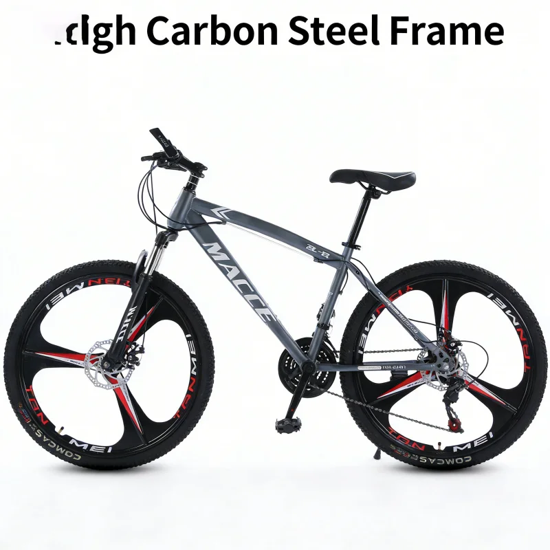 グレー 3 ブレード ハイエンド マウンテン バイク 26  - Cycling Low Gear のレビューと価格