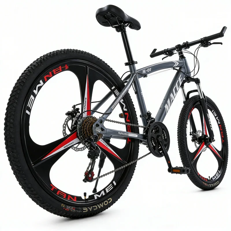 グレー 3 ブレード ハイエンド マウンテン バイク 26  - Cycling Low Gear のレビューと価格