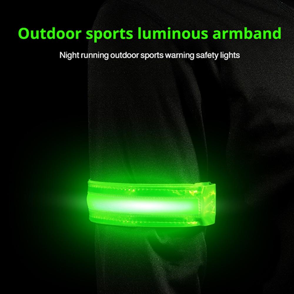 LED 反射アームバンド安全ストラップ高視認性ライトアップバ - Cycling Visibility Gear のレビューと価格
