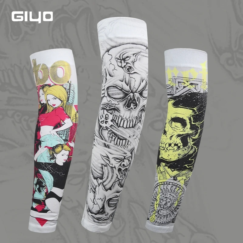 GIYO アイスファブリック ランニングアームウォーマー バ - Cycling Gear Lycra のレビューと価格