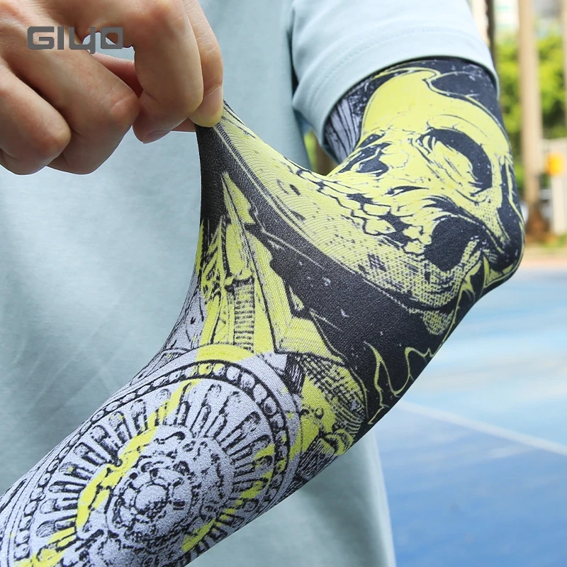 GIYO アイスファブリック ランニングアームウォーマー バ - Cycling Gear Lycra のレビューと価格