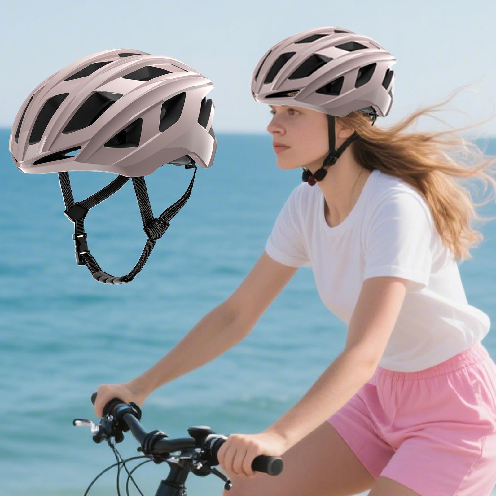 大人用自転車ヘルメット自転車ヘルメット軽量調節可能な通気性乗 - Cycling Gear For Commuting のレビューと価格